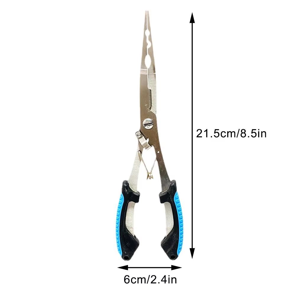 Ergonomic Multifunctional Fish Pliers – High-Strength Anti-Slip Fishing Tool