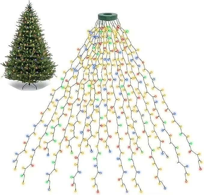 Waterfall Curtain Fairy String Lights