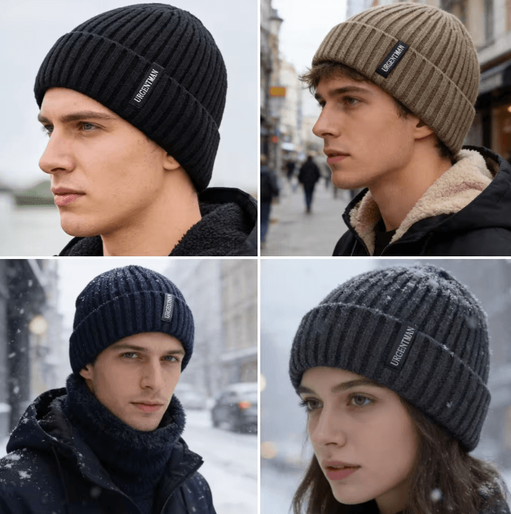 Stay warm, comfortable, and effortlessly stylish during cold days. This plush fur lined beanie is designed with a soft i
