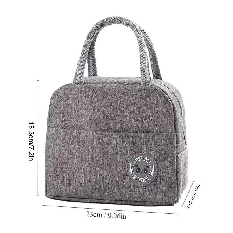 Insulated Bento Lunch Bag – Thermal Aluminum Foil Meal Pack & Handbag
