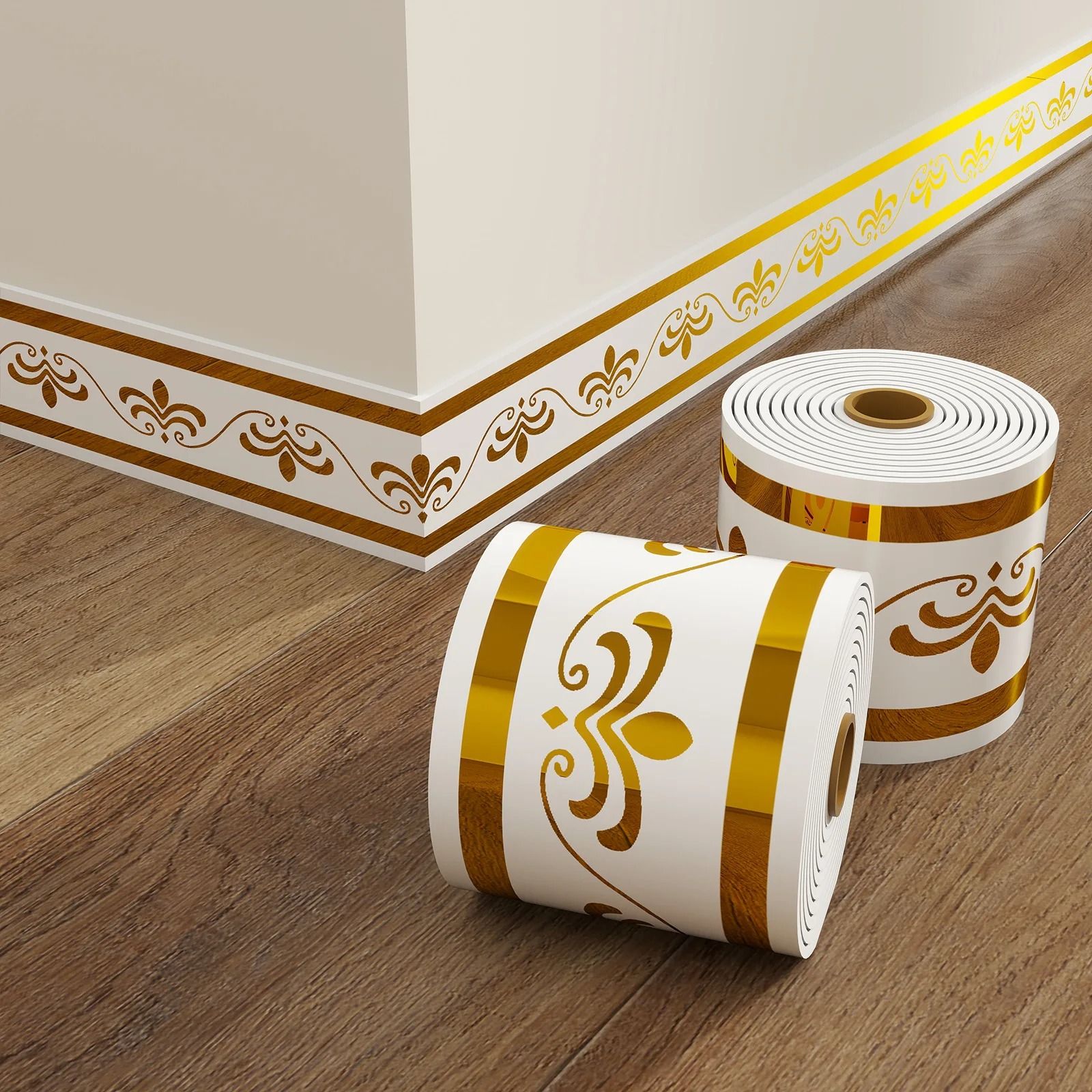Flexible Self Adhesive Foam Skirting Board Wall Trim