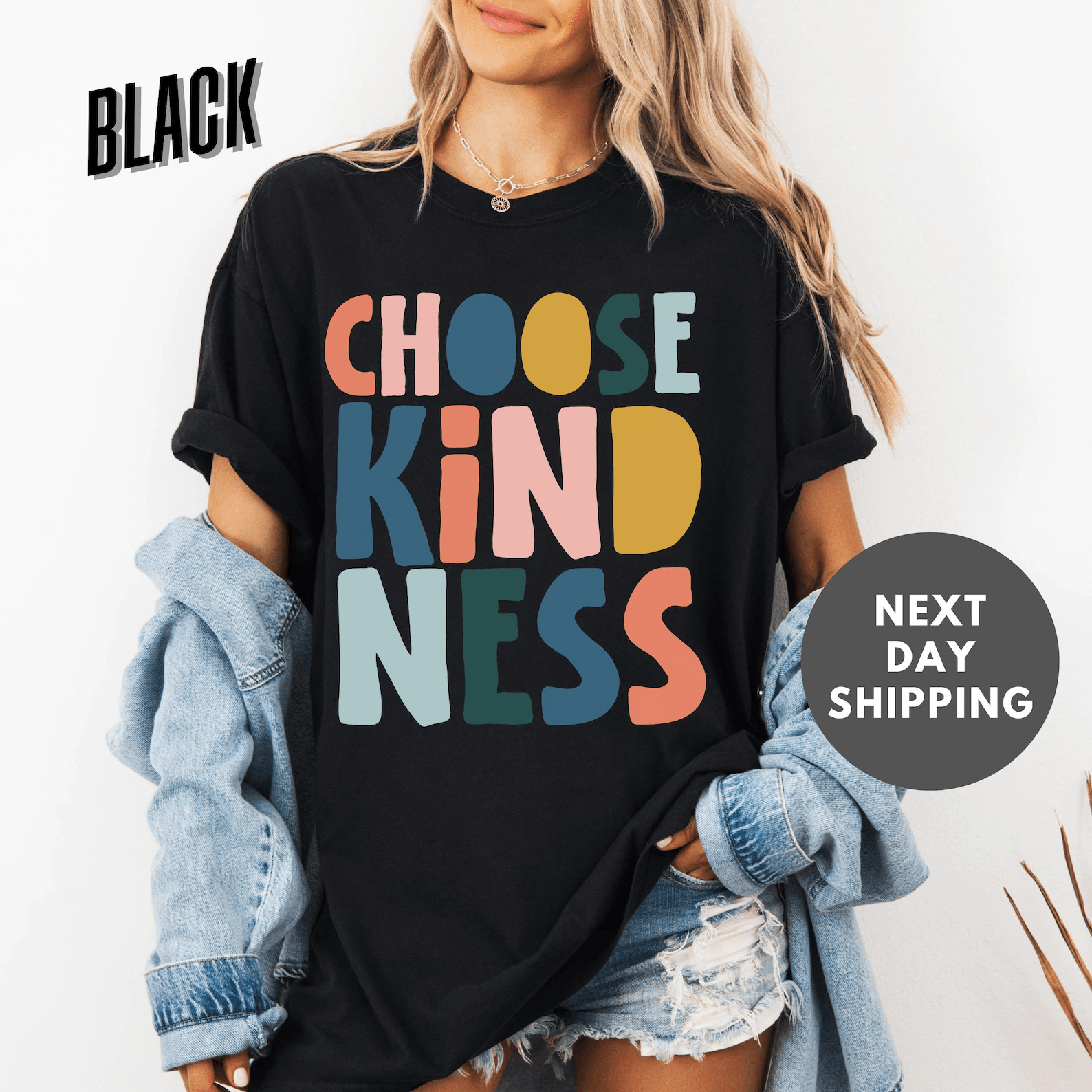 Comfort Colors Choose Kindness Shirt | Motivational Teacher Appreciation Back to School Tee