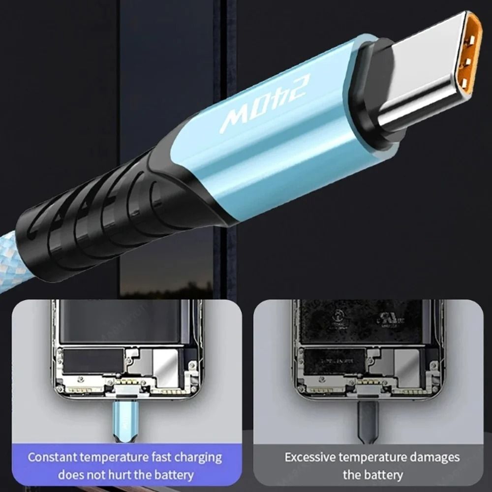 240W USB-C to USB-C Fast Charging Cable