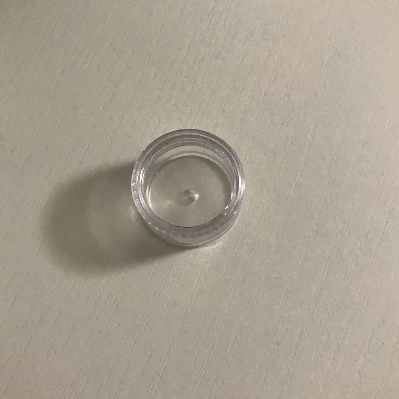50pcs Mini Clear Cosmetic Jars – 0.18 oz Refillable Cream Containers for Makeup, Balm & Travel Storage