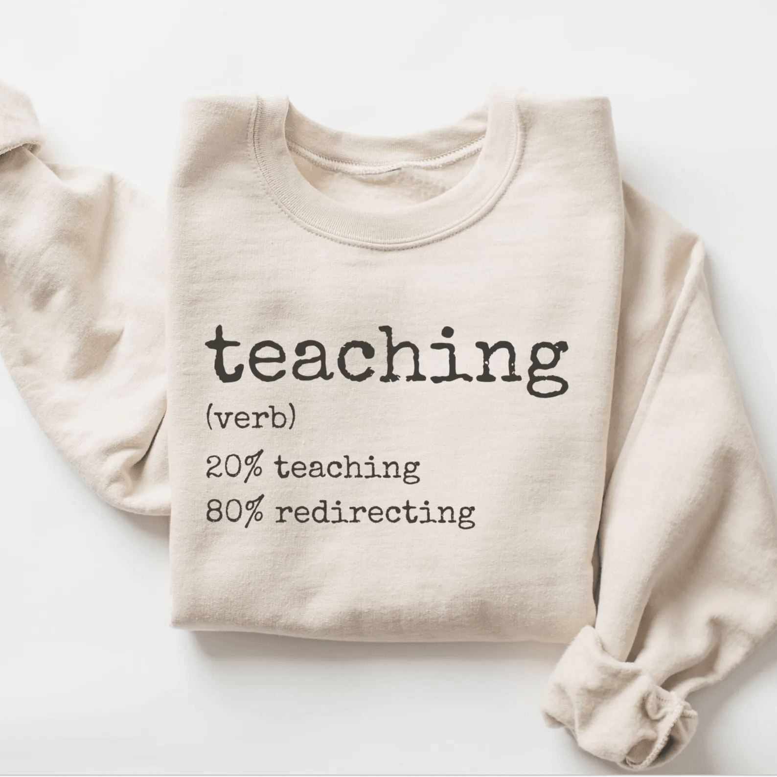 Funny Teacher Sweatshirt Teach Shirt Comfort Colors Teacher Gift
