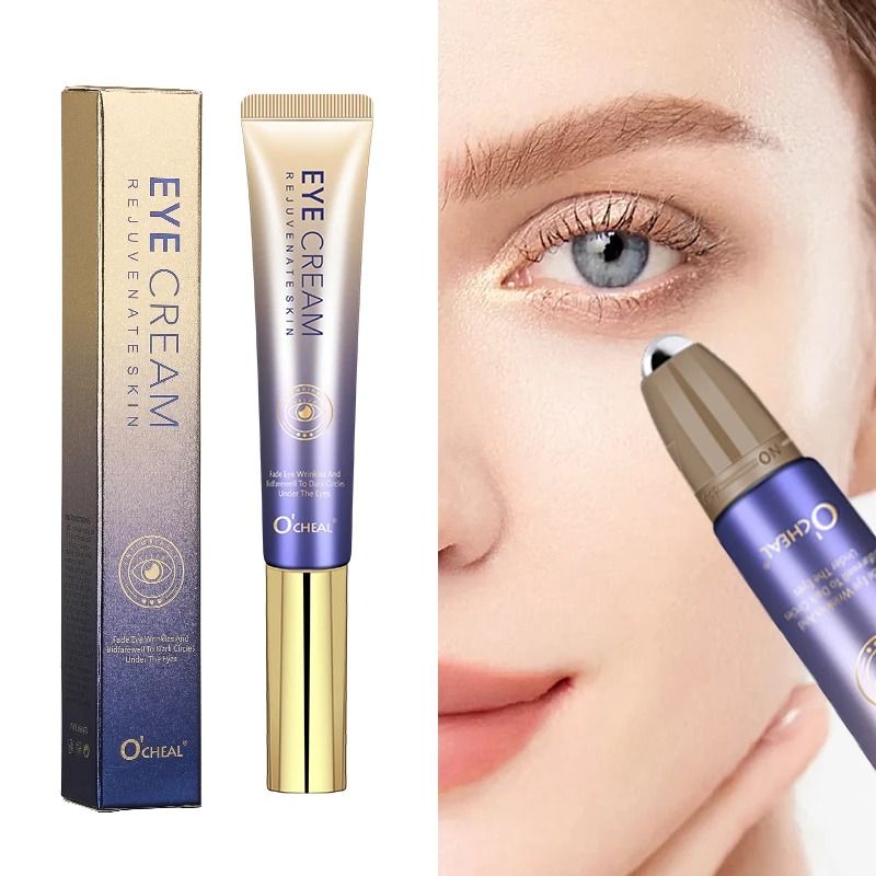 OCHEAL Hyaluronic Acid Anti Wrinkle Eye Cream with Roller Ball