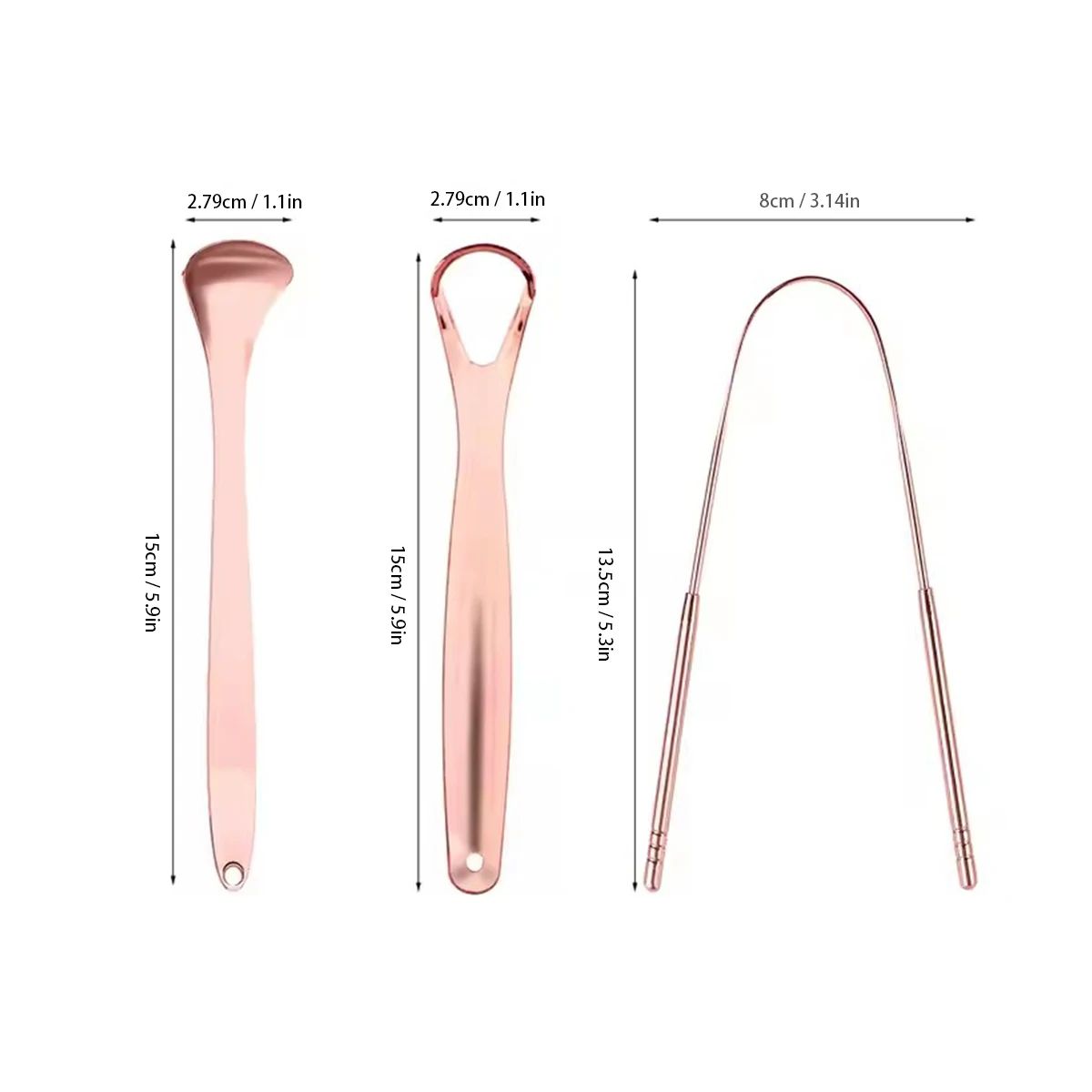 Stainless Steel Tongue Scraper Cleaner