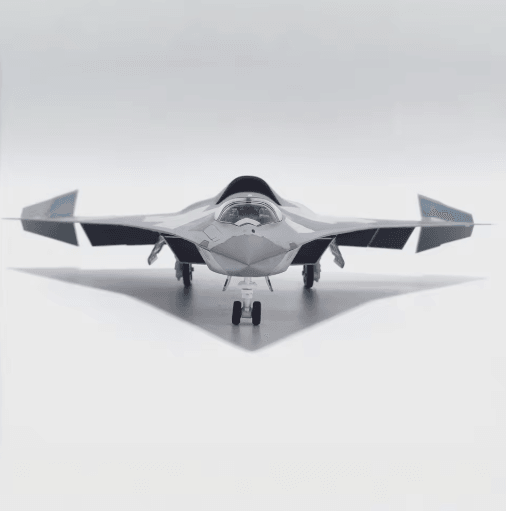 J36 Fighter Jet Model Airplane 1 to 72 Scale Metal Aircraft Display with Base