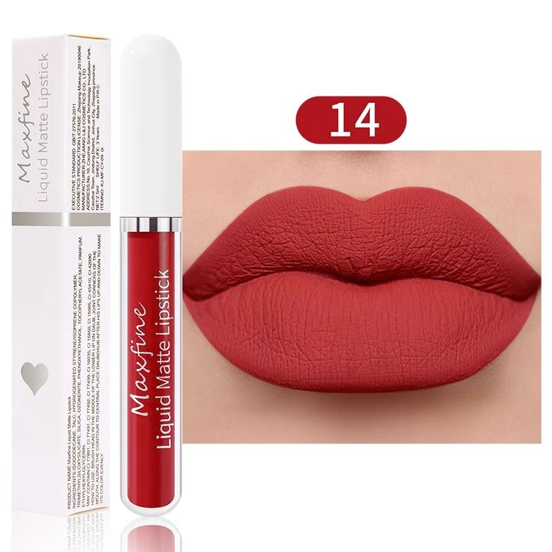 Matte Velvet Waterproof Lip Glaze