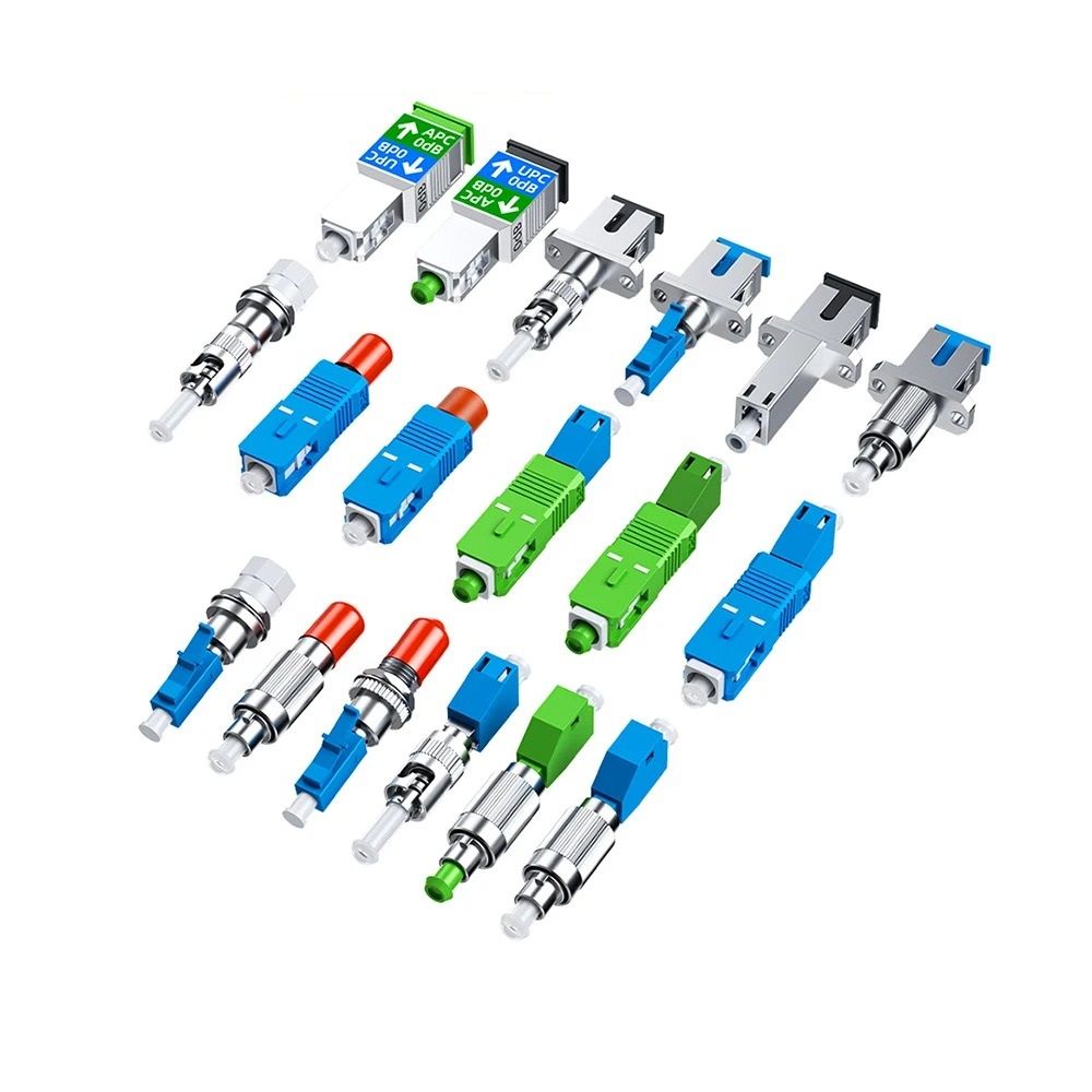 Fiber Optic Male to Female Hybrid Adapter