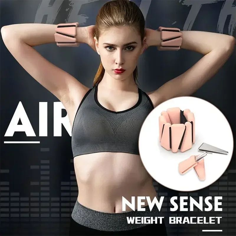 FlexFit Silicone Wrist Weights – Adjustable Fitness Bands for Yoga, Walking & Strength Training