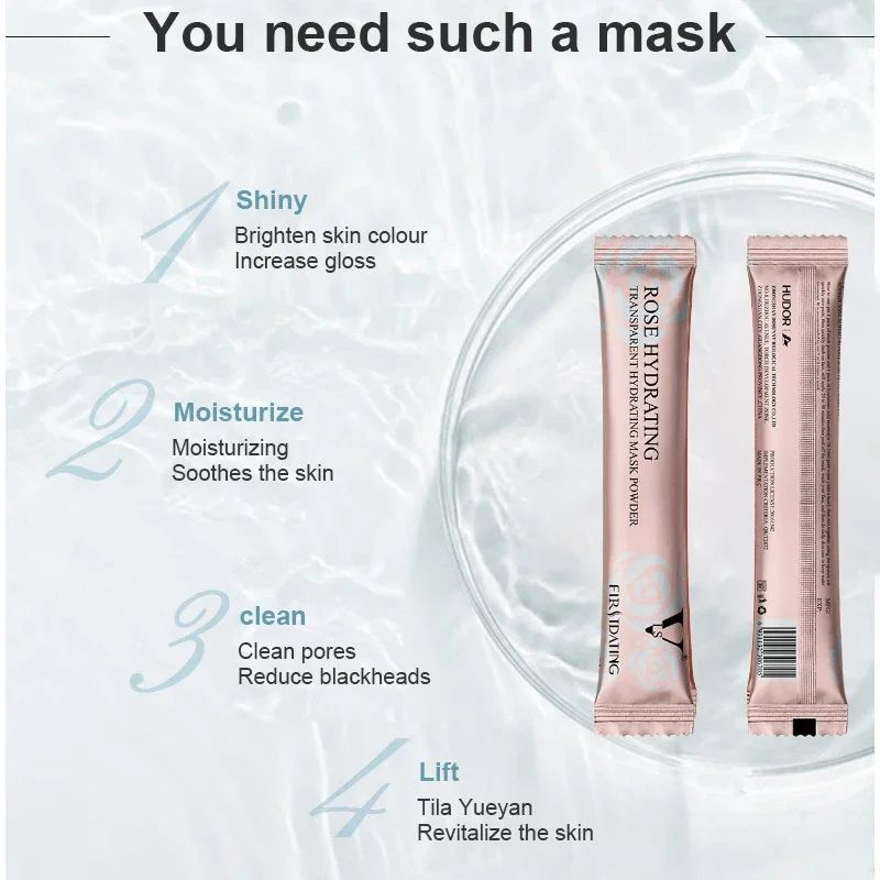 Rose Collagen Hydro Jelly Face Mask