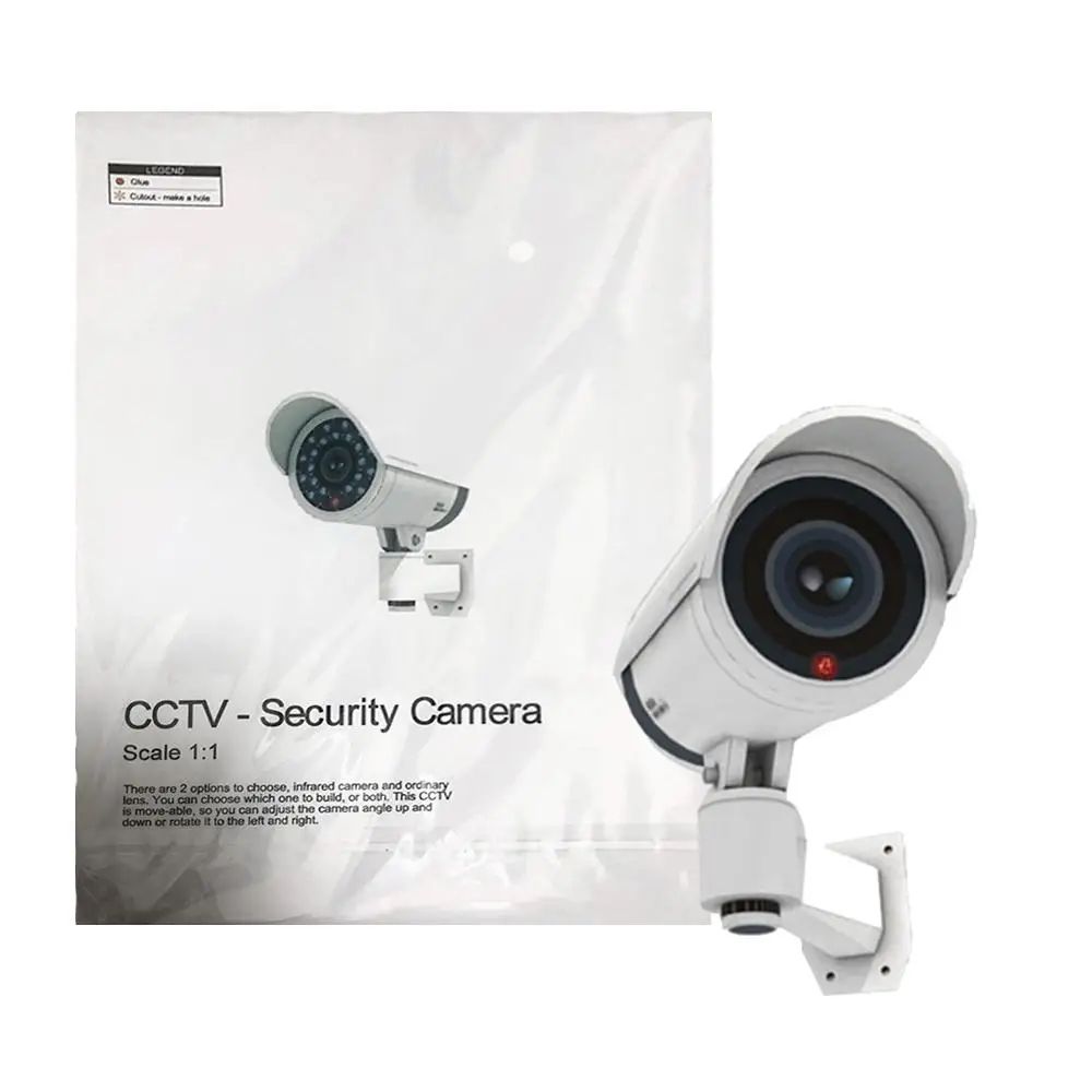 Dummy CCTV Camera with LED Security Light