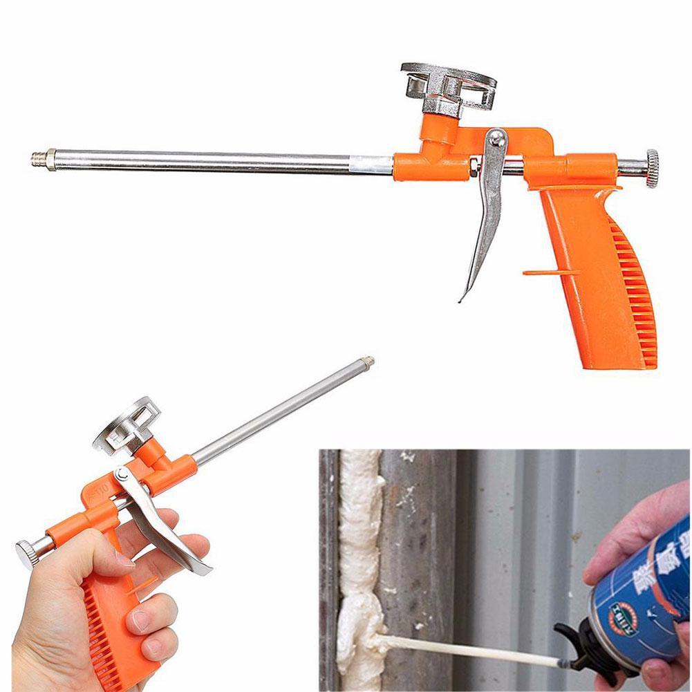 Foam Expanding Spray Gun – Alloy Plastic Polyurethane Foam Sealant Tool for House Renovation