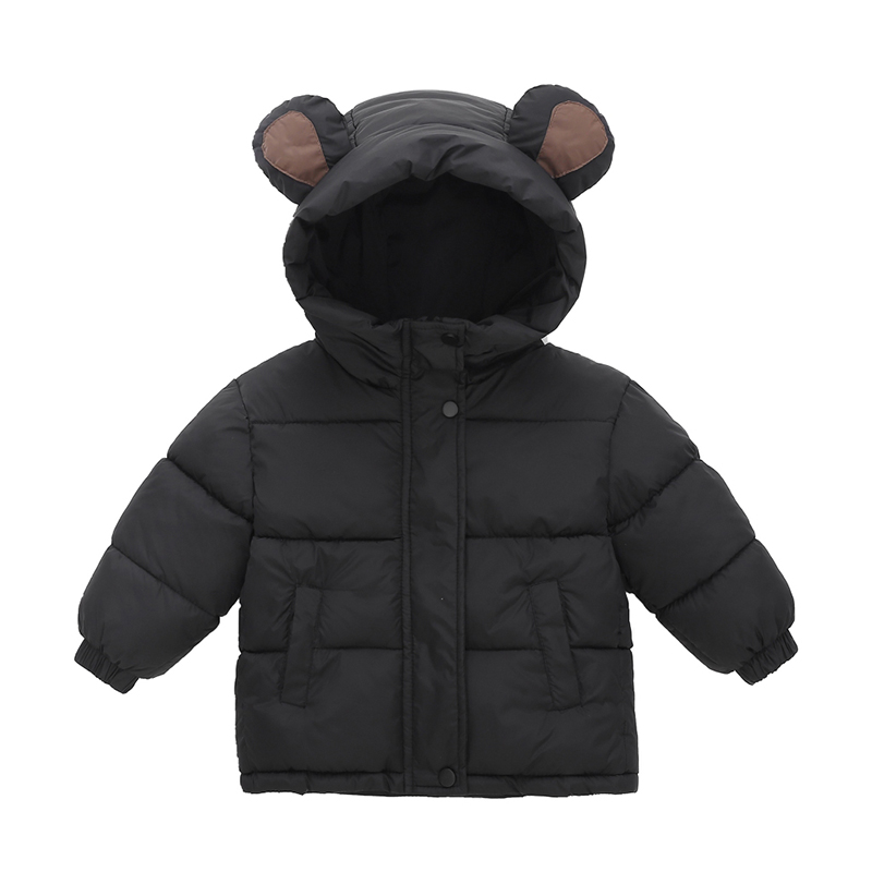 Thicken Warm Winter Coat for Kids 2-8 Years, Plush Thick Jacket, Boys Girls Cold Weather Outerwear