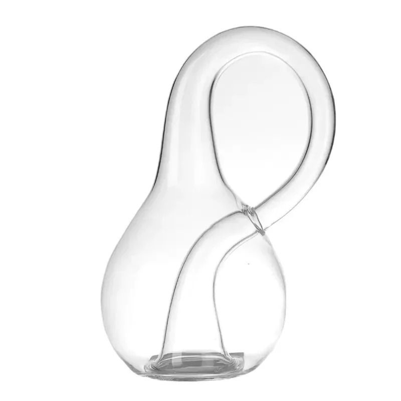 Mathematical Klein Bottle Glass Sculpture