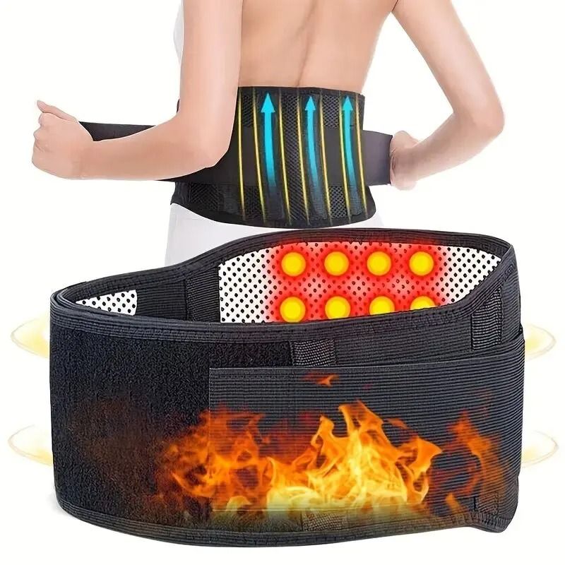 Adjustable Self Heating Magnetic Lumbar Support Belt