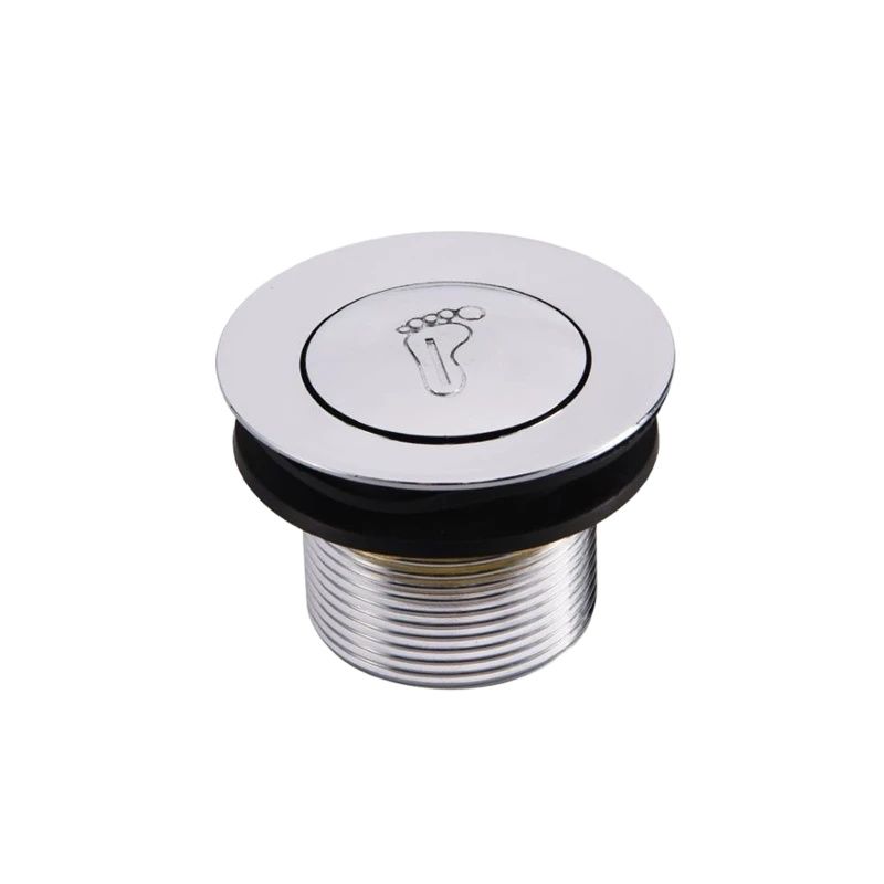 Premium Brass Pop Up Bathtub Drain Plug Universal Bathroom Sink Stopper Kit