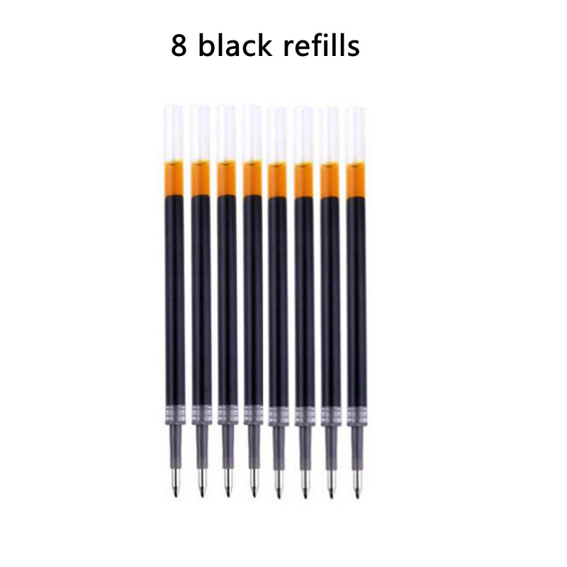 Matte Black Roman Column Luxury Metal Pen Premium Ballpoint Writing Pen