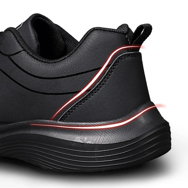 Men Winter Running Shoes Lightweight Anti Slip Walking Sneakers