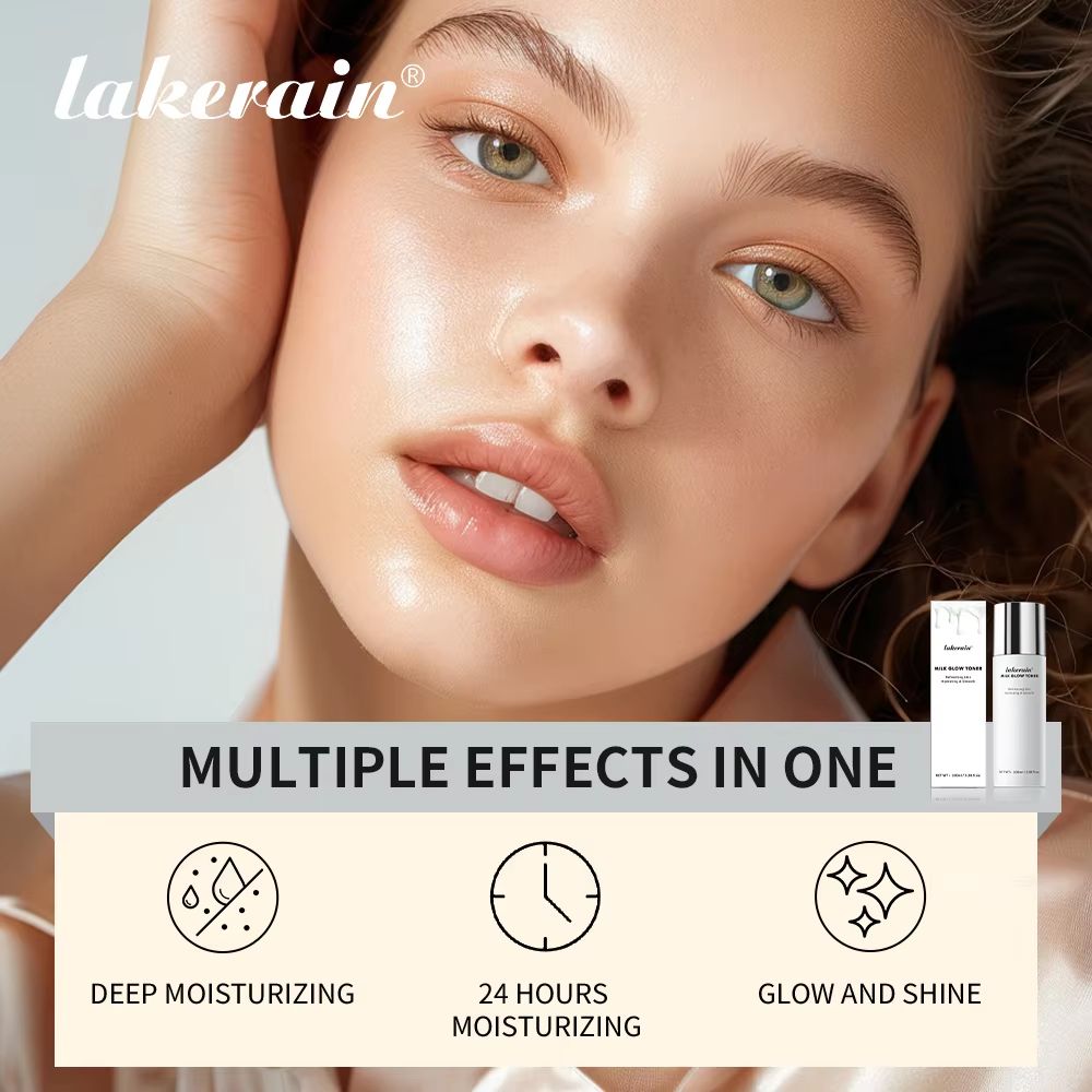Milk Glow Brightening Toner – Hydrating Skincare to Relieve Dry, Tired Skin