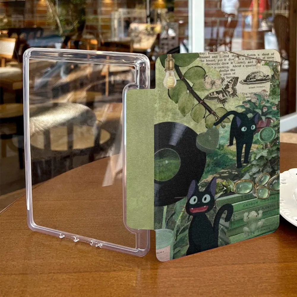 Acrylic Back Shell Kindle Case with Hand Strap