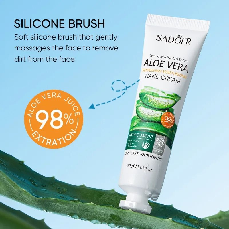 Aloe Vera Intensive Repair Hand Cream – 30g Nourishing Serum Infusion