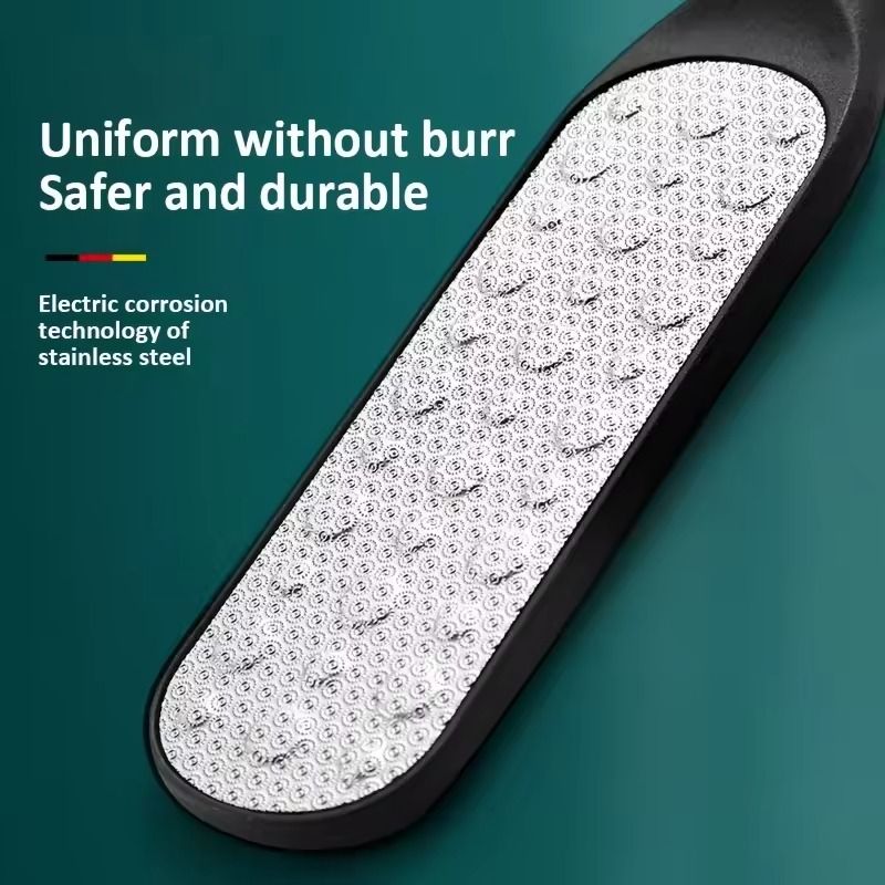 High Quality Stainless Steel Double Sided Foot File Callus Remover Pedicure Tool