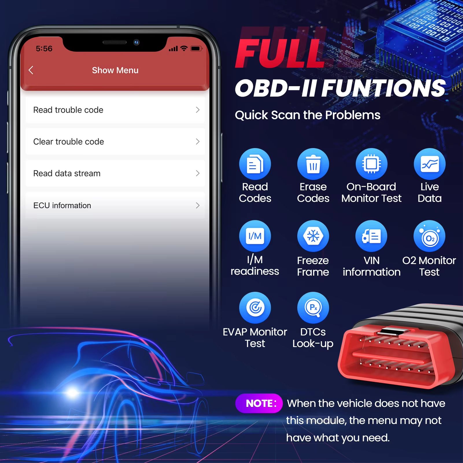 THINKCAR Thinkdiag Mini Bluetooth OBD2 Scanner – Full-System Car Diagnostic Tool & Fault Code Reader