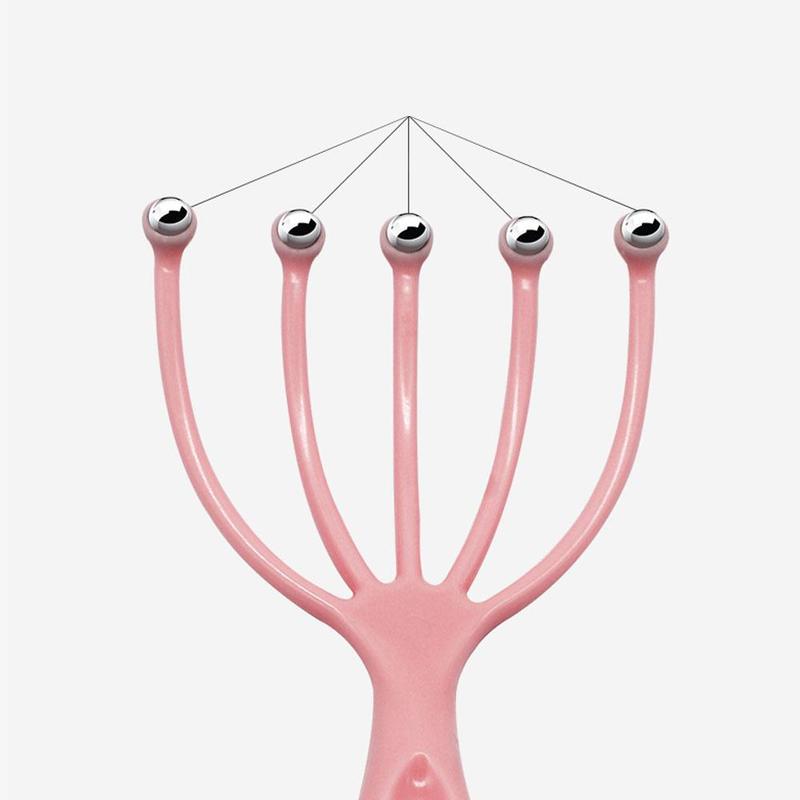 Daily Household Supplies Massager, Five-Claw Massage Claw, Ladies Head Massage Roller
