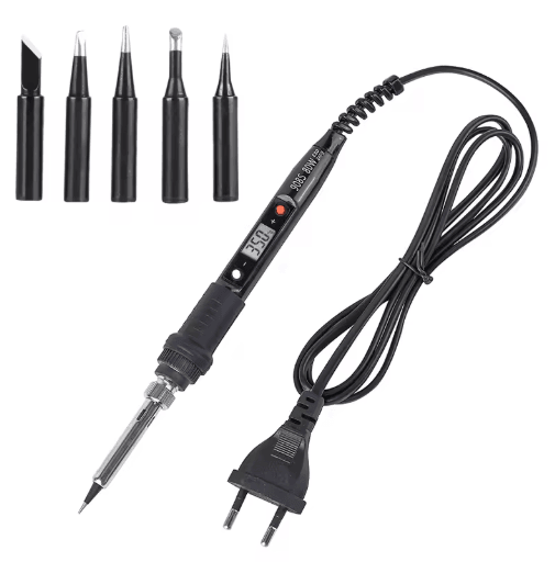 JCD 80W Digital Soldering Iron with LCD Display & Adjustable Temperature