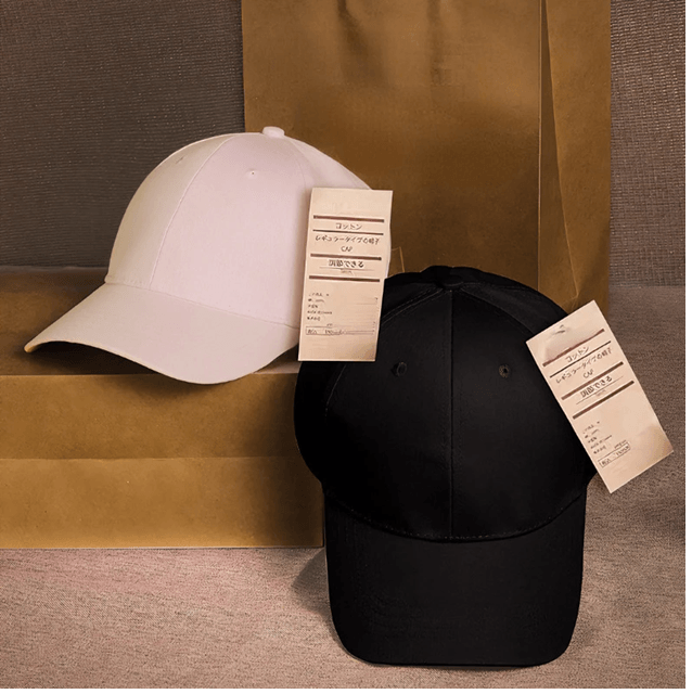 Everyday Cotton Duckbill Cap Lightweight Japanese Style Sun Hat