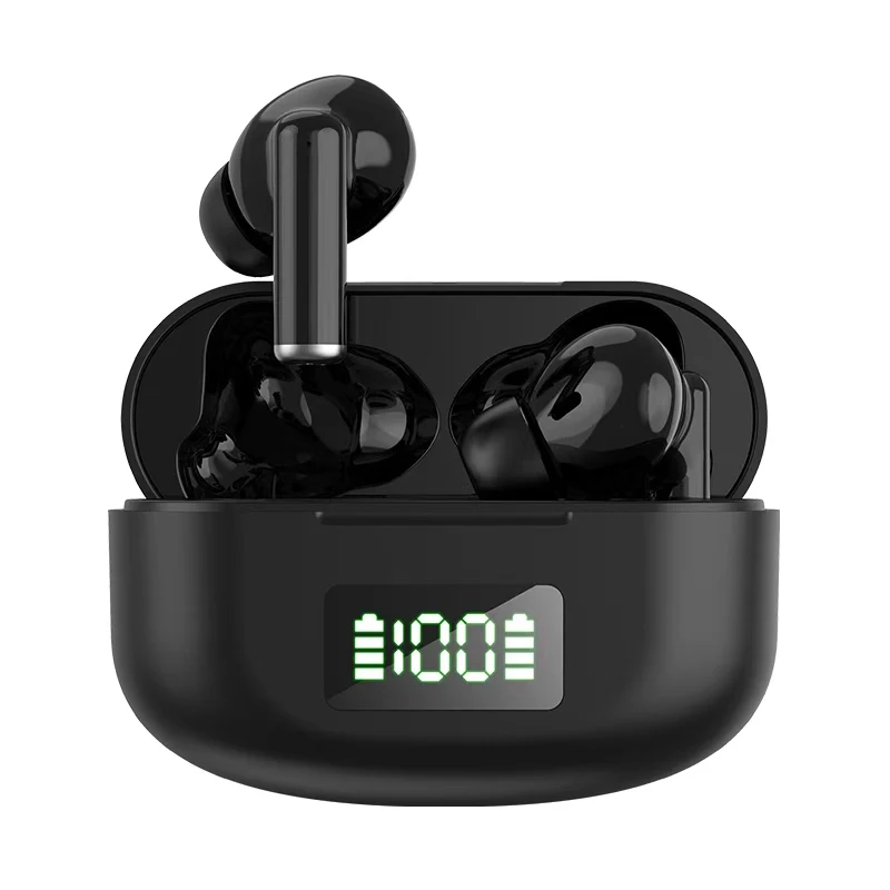 Wireless Bluetooth Earbuds with LED Display & Touch Control Noise Cancelling Long Battery Life