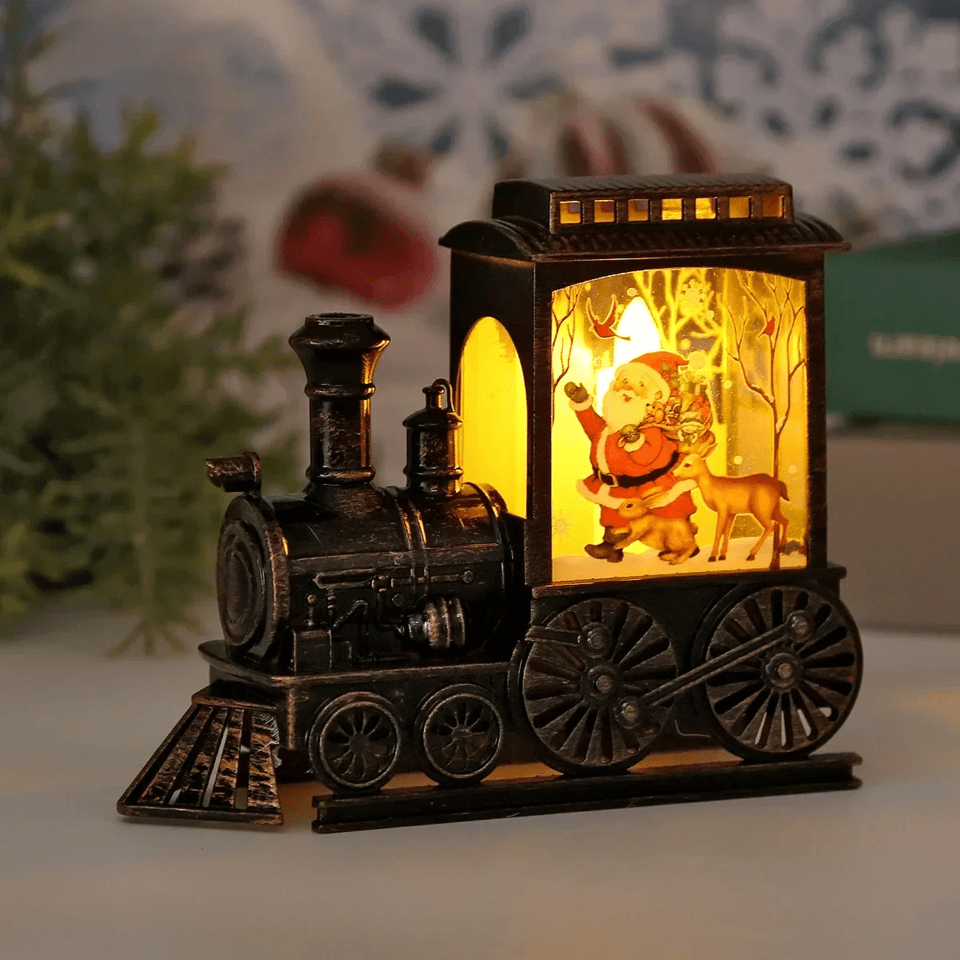 VintageTrack Portable Battery LED Train Night Lamp