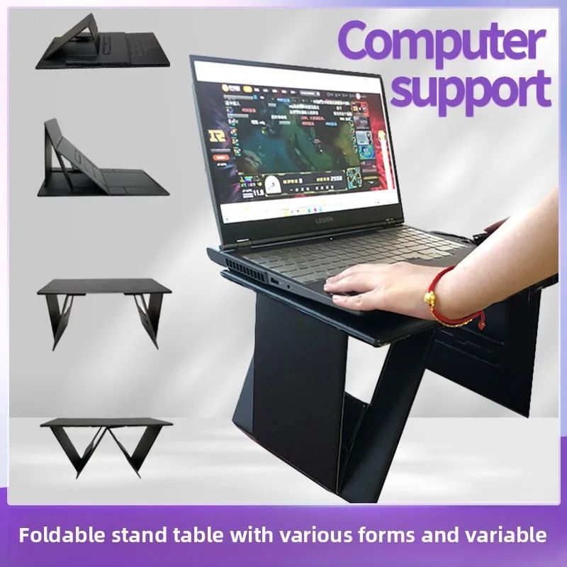 Portable Folding Small Bed Desk Bracket for Home Office and Car Computer Laptop Pad Reading and Writing