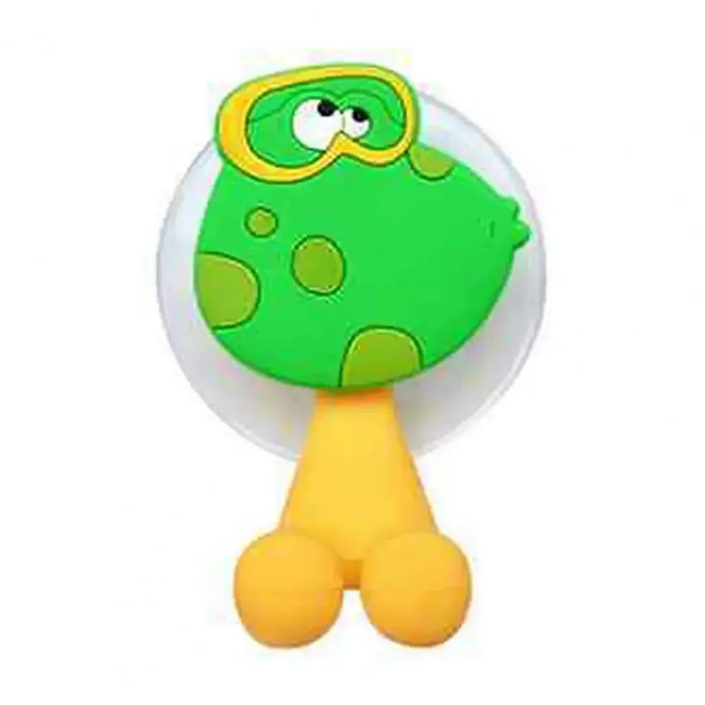 Rabbit Kids Toothbrush Holder Wall Mounted Suction Cup Toothbrush Holder