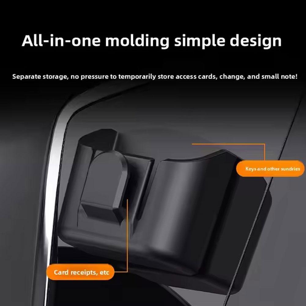Multi-functional Car Key Storage Box with Non-slip Hook – Dashboard Organizer for Keys, Cards, and Essentials
