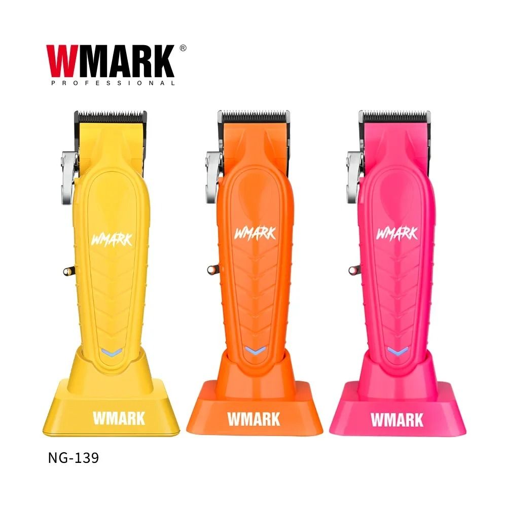 WMARK Hair Clipper NG 139 Professional Electric Hair Cutting Machine with Charging Base