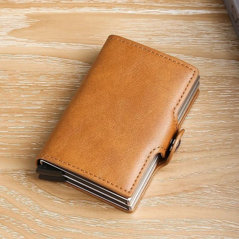 RFID Blocking Carbon Fiber Card Holder Wallet