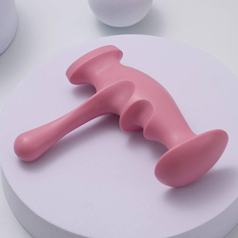 Trigger Point Handheld Massager, Reflexology Stick, T-shaped Point Thumb Finger Press, Best Back Massager Roller Tool
