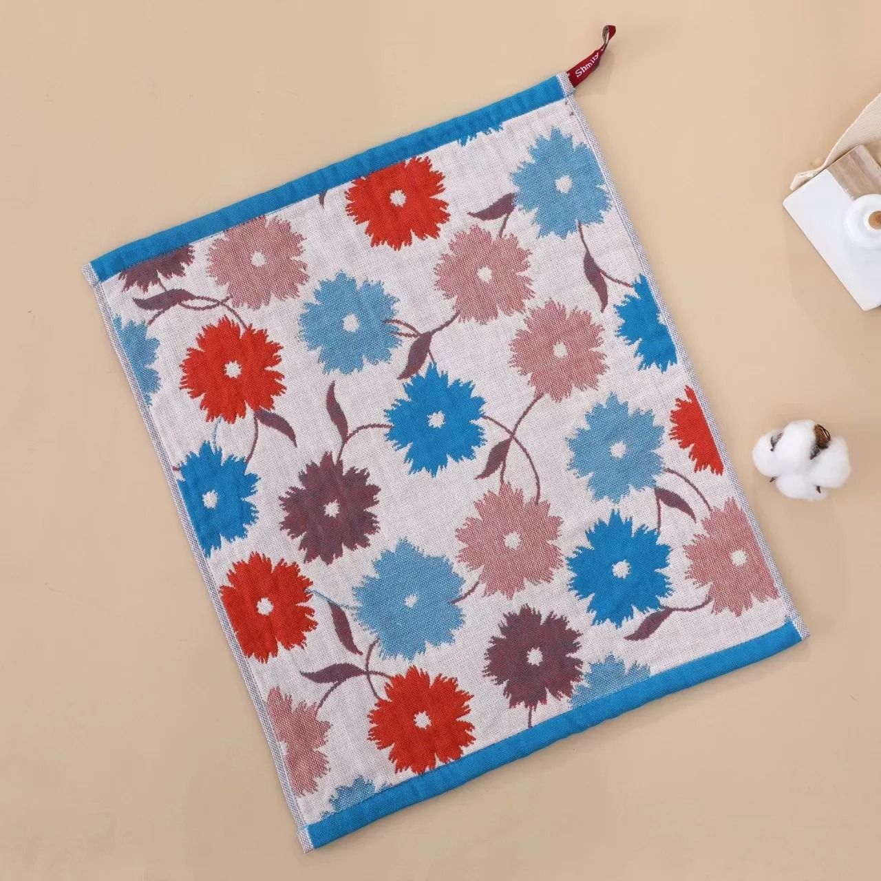 Cotton Gauze Kitchen Towel 34 x 40 cm 4 Layer Quick Dry Dish Cloth
