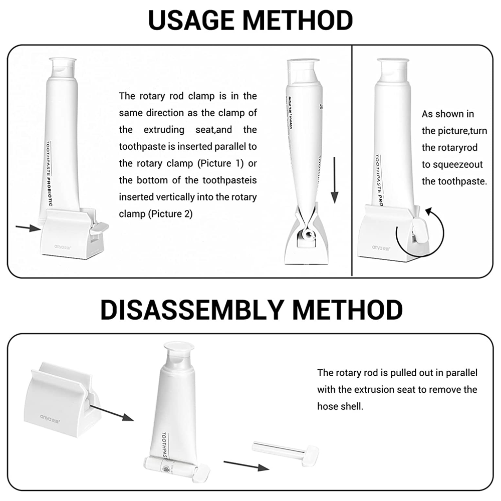 Magic Rolling Tube Squeezer