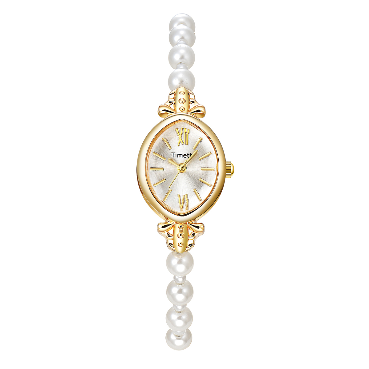 Simple Retro Quartz Movement Watch, Fashionable and Romantic Style