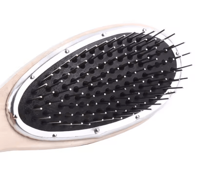 ProGlide Anti Static Wig Brush With Steel Comb Teeth
