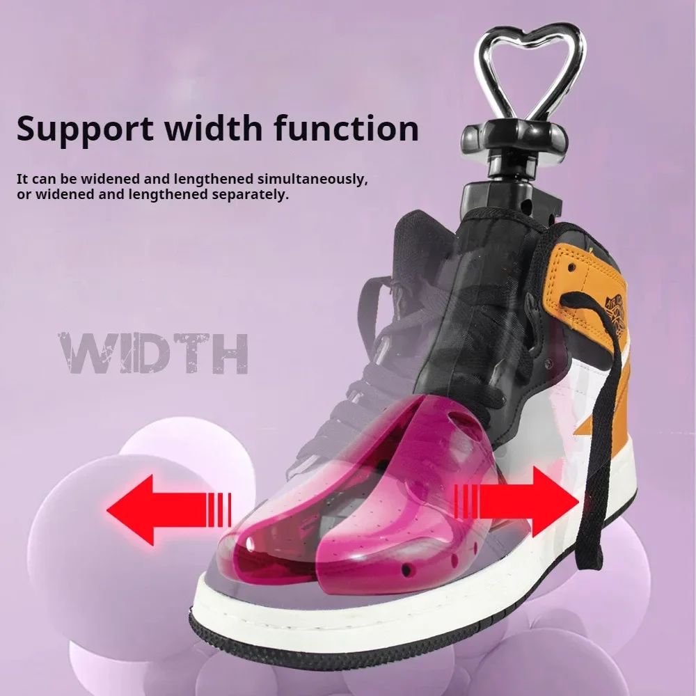 Adjustable shoe stretcher for Boots and Sneakers, High Top shoe tree Expander for Men and Women