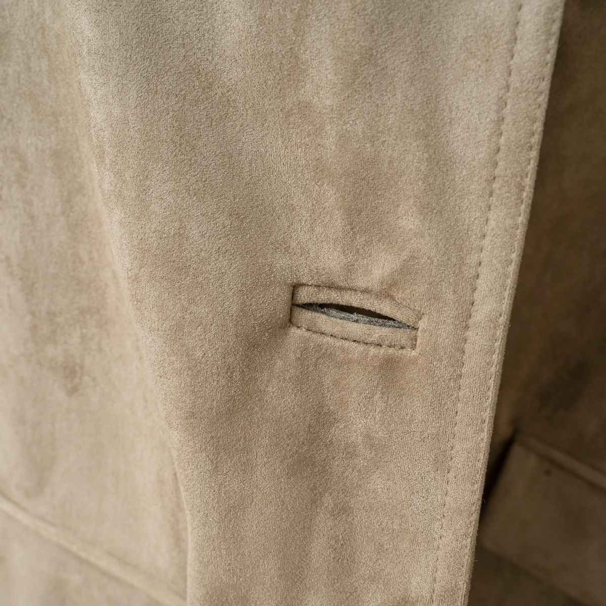 Womens Suede Blazer Jacket with Elegant Fall Winter Style