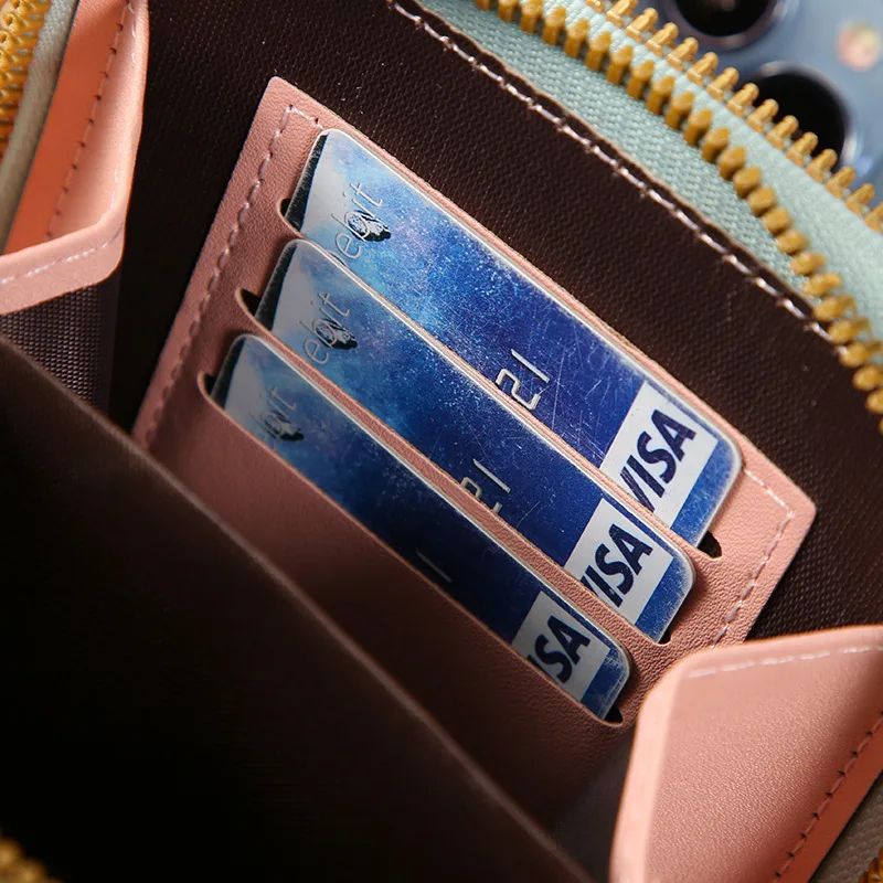Touch Screen Phone Crossbody Bag Womens Card Holder Shoulder Bag