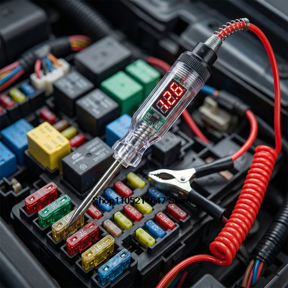 Auto Car Diagnostic Probe, Car Truck Voltage Circuit Tester, Electric Measuring Pen, Test Pen Repair Tools