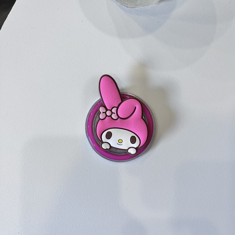 Sanrio Magnetic Phone Grip Stand with Kuromi and My Melody Design