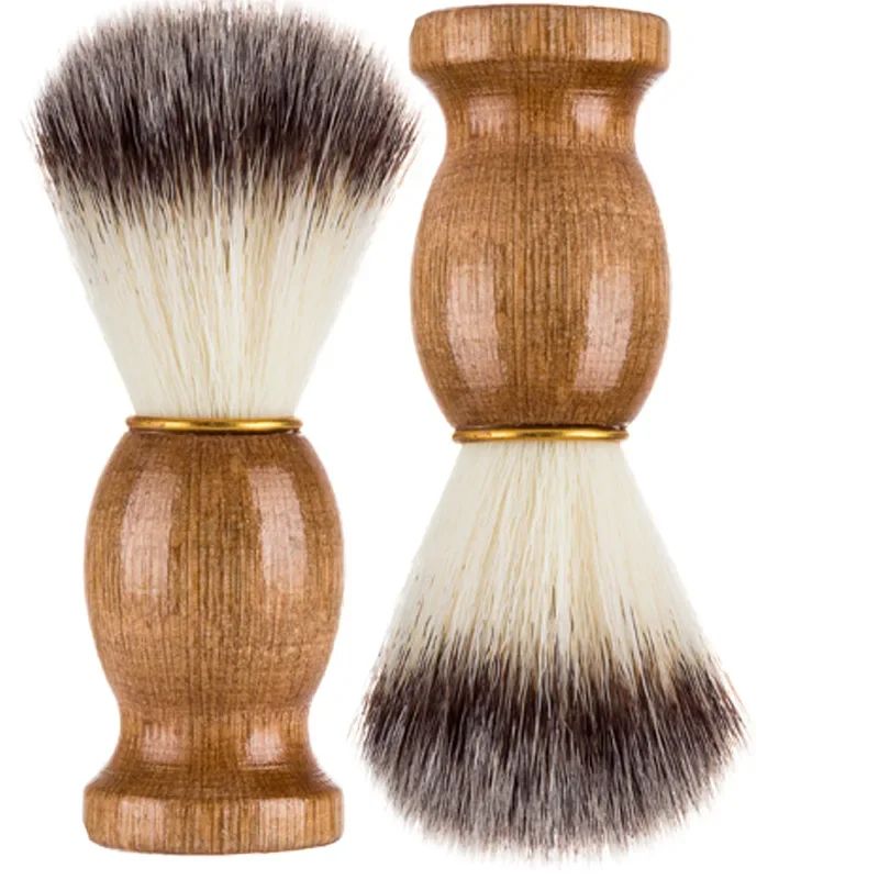 Premium Badger Hair Shaving Brush with Wooden Handle – Classic Men Beard & Lather Brush